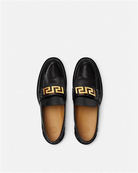 versace greca bracelet|versace greca loafers male black.